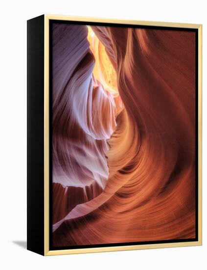 USA, Arizona, Page, Lower Antelope Canyon-Michele Falzone-Framed Premier Image Canvas