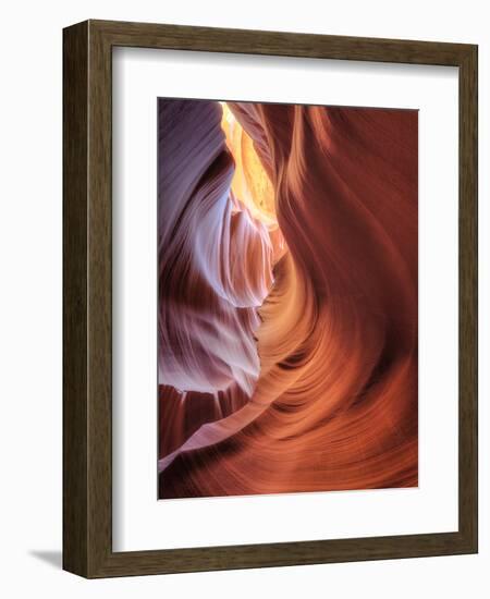 USA, Arizona, Page, Lower Antelope Canyon-Michele Falzone-Framed Photographic Print