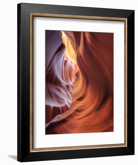 USA, Arizona, Page, Lower Antelope Canyon-Michele Falzone-Framed Photographic Print