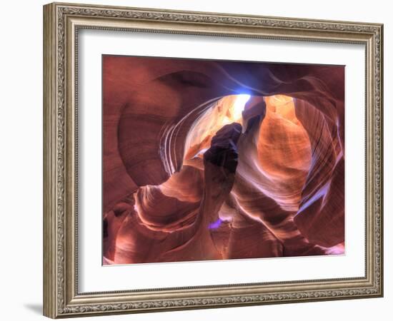 USA, Arizona, Page, Upper Antelope Canyon-Michele Falzone-Framed Photographic Print