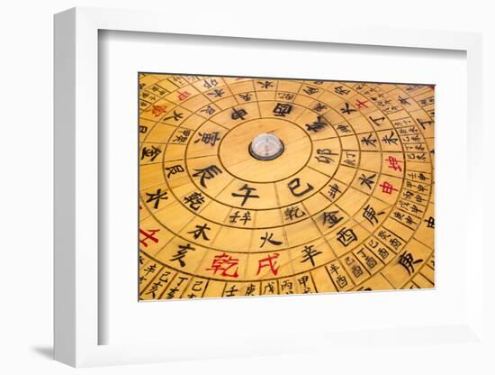 USA, Arizona, Phoenix. Characters on Chinese calendar.-Jaynes Gallery-Framed Photographic Print