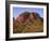 USA, Arizona, Picacho Peak State Park, Sunrise Light on Steep Cliffs with Saguaro Cacti-John Barger-Framed Photographic Print