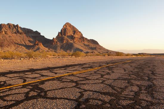 Usa Arizona Route 66 Black Mountains Street Photographic Print By Catharina Lux Artcom