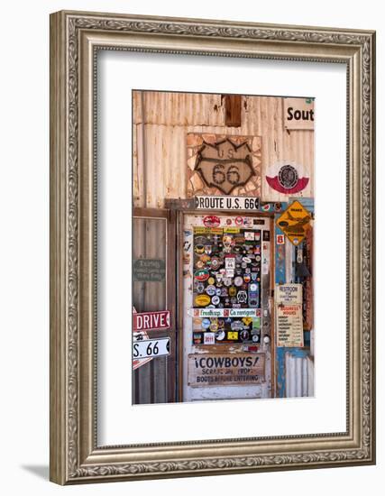 USA, Arizona, Route 66, Hackberry, Shop-Catharina Lux-Framed Photographic Print