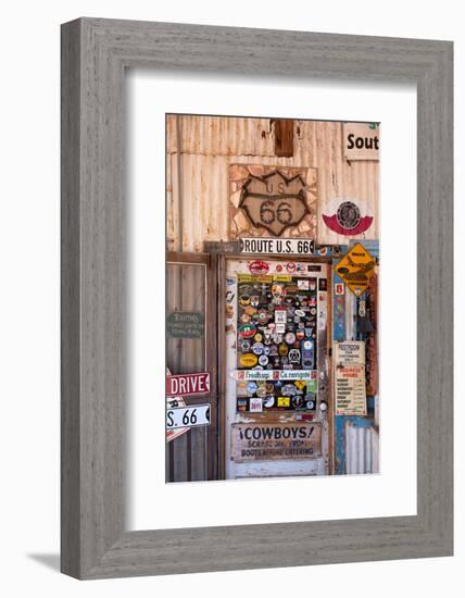 USA, Arizona, Route 66, Hackberry, Shop-Catharina Lux-Framed Photographic Print