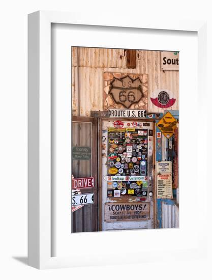 USA, Arizona, Route 66, Hackberry, Shop-Catharina Lux-Framed Photographic Print