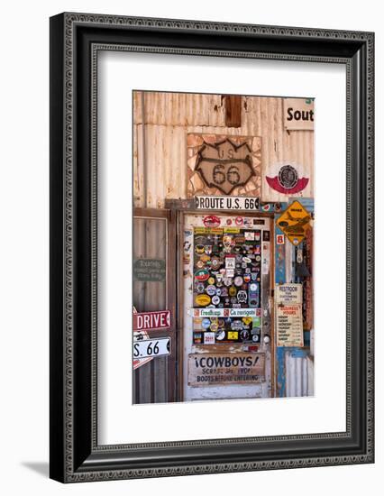 USA, Arizona, Route 66, Hackberry, Shop-Catharina Lux-Framed Photographic Print