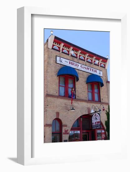 USA, Arizona, Route 66, Williams, Hotel Facade-Catharina Lux-Framed Photographic Print