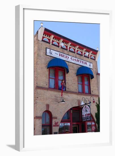 USA, Arizona, Route 66, Williams, Hotel Facade-Catharina Lux-Framed Photographic Print