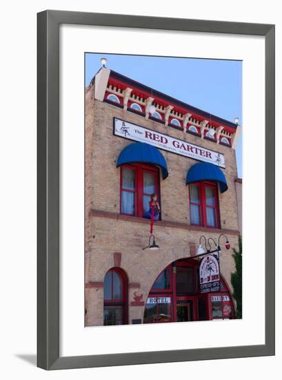 USA, Arizona, Route 66, Williams, Hotel Facade-Catharina Lux-Framed Photographic Print