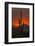 USA, Arizona, Saguaro National Park. Sunset on Desert Landscape-Cathy & Gordon Illg-Framed Photographic Print