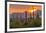 USA, Arizona, Saguaro National Park. Sunset on Desert Landscape-Cathy & Gordon Illg-Framed Photographic Print