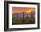 USA, Arizona, Saguaro National Park. Sunset on Desert Landscape-Cathy & Gordon Illg-Framed Photographic Print