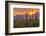 USA, Arizona, Saguaro National Park. Sunset on Desert Landscape-Cathy & Gordon Illg-Framed Photographic Print