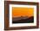 USA, Arizona, Saguaro National Park. Tucson Mountains at Sunset-Cathy & Gordon Illg-Framed Photographic Print