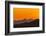 USA, Arizona, Saguaro National Park. Tucson Mountains at Sunset-Cathy & Gordon Illg-Framed Photographic Print