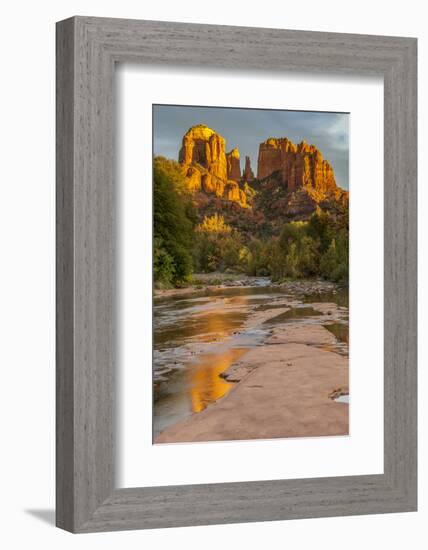 USA, Arizona, Sedona, Cathedral Rock-George Theodore-Framed Photographic Print