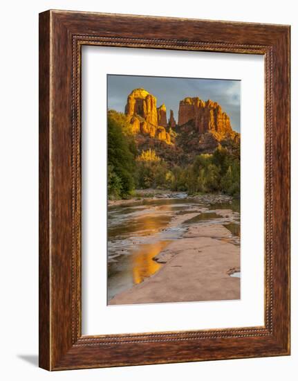 USA, Arizona, Sedona, Cathedral Rock-George Theodore-Framed Photographic Print