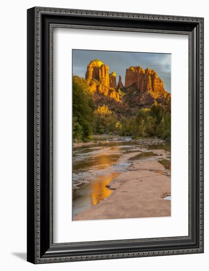 USA, Arizona, Sedona, Cathedral Rock-George Theodore-Framed Photographic Print