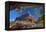 USA, Arizona, Sedona. Juniper Tree Frames Mountain View-Jaynes Gallery-Framed Premier Image Canvas