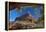 USA, Arizona, Sedona. Juniper Tree Frames Mountain View-Jaynes Gallery-Framed Premier Image Canvas