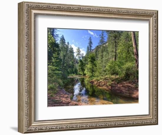 USA, Arizona, Sedona, Oak Creek Canyon, West Fork Trail-Michele Falzone-Framed Photographic Print