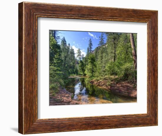 USA, Arizona, Sedona, Oak Creek Canyon, West Fork Trail-Michele Falzone-Framed Photographic Print