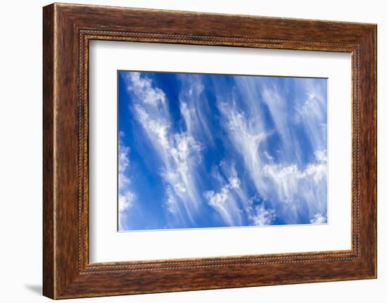 USA, Arizona, Sonoran Desert. Morning cloud formations.-Jaynes Gallery-Framed Photographic Print