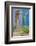 USA, Arizona, Tucson, Blue House-Hollice Looney-Framed Photographic Print