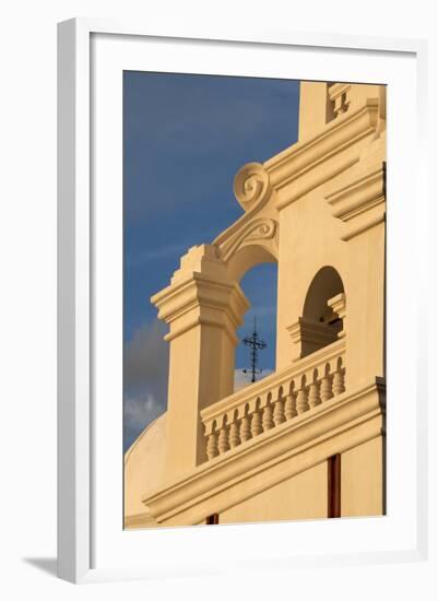 USA, Arizona, Tucson, Mission San Xavier del Bac-Peter Hawkins-Framed Photographic Print