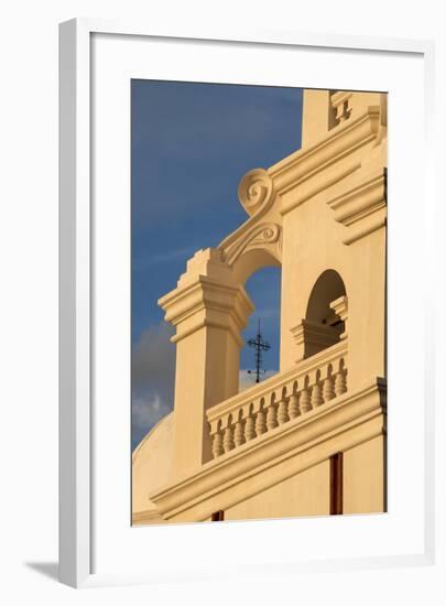 USA, Arizona, Tucson, Mission San Xavier del Bac-Peter Hawkins-Framed Photographic Print