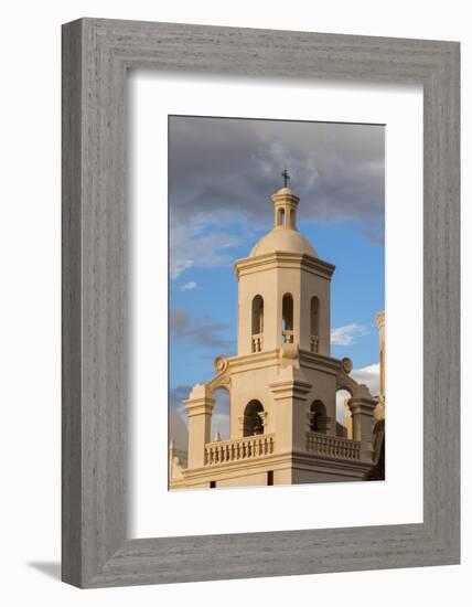 USA, Arizona, Tucson, Mission San Xavier del Bac-Peter Hawkins-Framed Photographic Print