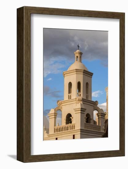 USA, Arizona, Tucson, Mission San Xavier del Bac-Peter Hawkins-Framed Photographic Print