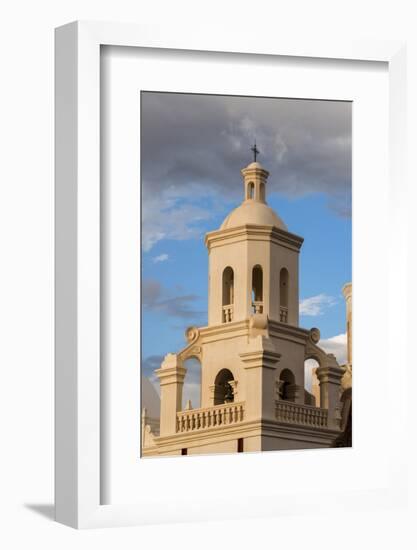 USA, Arizona, Tucson, Mission San Xavier del Bac-Peter Hawkins-Framed Photographic Print