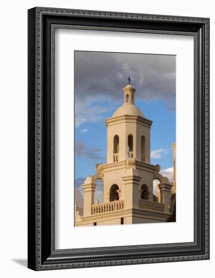 USA, Arizona, Tucson, Mission San Xavier del Bac-Peter Hawkins-Framed Photographic Print