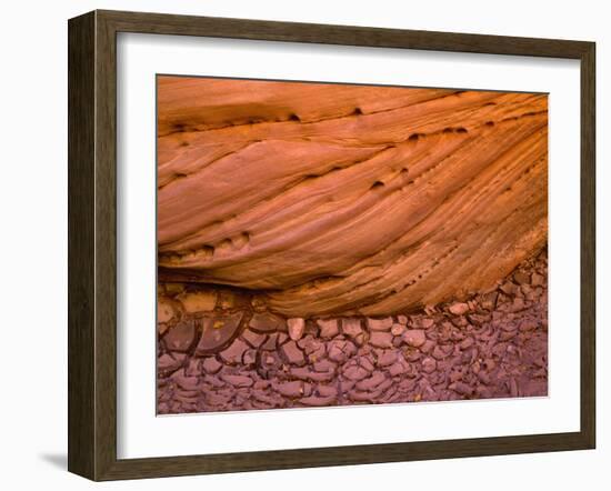USA, Arizona-Utah Border, Vermilion Cliffs National Monument-John Barger-Framed Photographic Print
