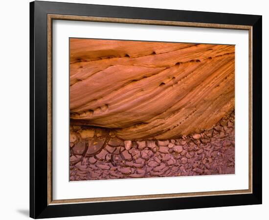 USA, Arizona-Utah Border, Vermilion Cliffs National Monument-John Barger-Framed Photographic Print