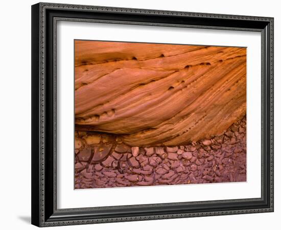 USA, Arizona-Utah Border, Vermilion Cliffs National Monument-John Barger-Framed Photographic Print