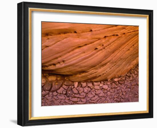 USA, Arizona-Utah Border, Vermilion Cliffs National Monument-John Barger-Framed Photographic Print