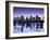 USA, Arkansas, Little Rock, City Skyline from the Arkansas River-Walter Bibikow-Framed Photographic Print