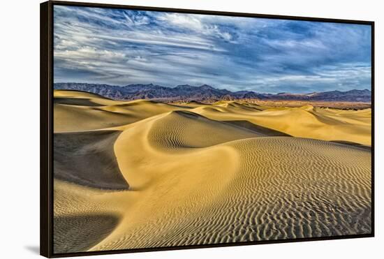 USA, Bishop, California. Death Valley National Park, sand dunes-Joe Restuccia III-Framed Premier Image Canvas