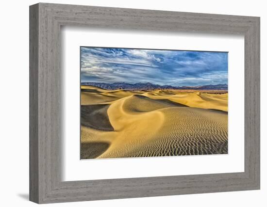 USA, Bishop, California. Death Valley National Park, sand dunes-Joe Restuccia III-Framed Photographic Print