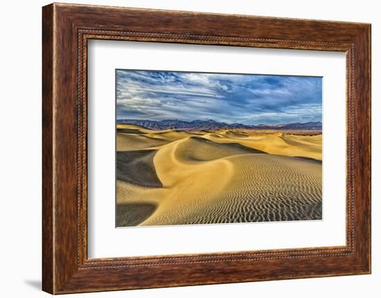 USA, Bishop, California. Death Valley National Park, sand dunes-Joe Restuccia III-Framed Photographic Print