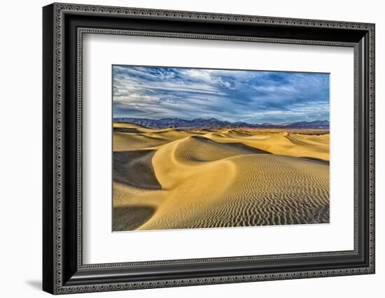 USA, Bishop, California. Death Valley National Park, sand dunes-Joe Restuccia III-Framed Photographic Print