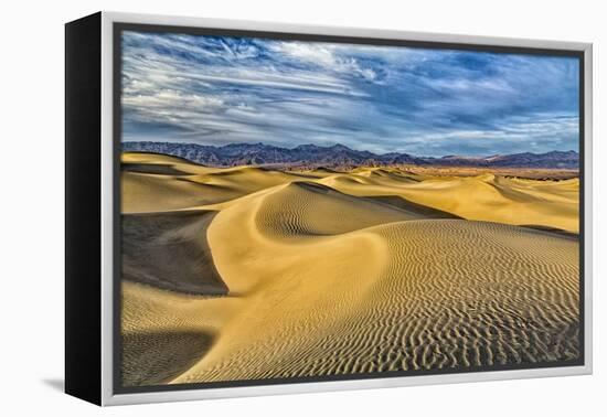 USA, Bishop, California. Death Valley National Park, sand dunes-Joe Restuccia III-Framed Premier Image Canvas