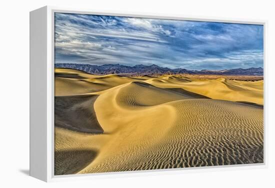 USA, Bishop, California. Death Valley National Park, sand dunes-Joe Restuccia III-Framed Premier Image Canvas