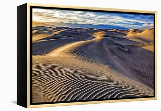 USA, Bishop, California. Death Valley National Park, sand dunes-Joe Restuccia III-Framed Premier Image Canvas