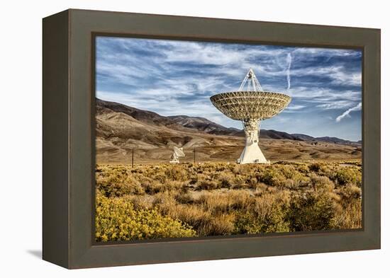 USA, Bishop, California. The Owens Valley Radio Observatory-Joe Restuccia III-Framed Premier Image Canvas