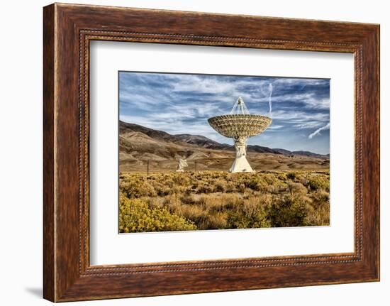 USA, Bishop, California. The Owens Valley Radio Observatory-Joe Restuccia III-Framed Photographic Print