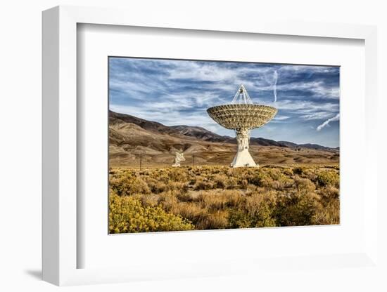 USA, Bishop, California. The Owens Valley Radio Observatory-Joe Restuccia III-Framed Photographic Print